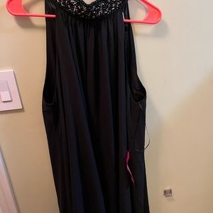 High neck dress
